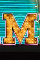 Alphabet Photography Letter M                                          