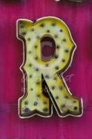 Alphabet Photography Letter R                                          